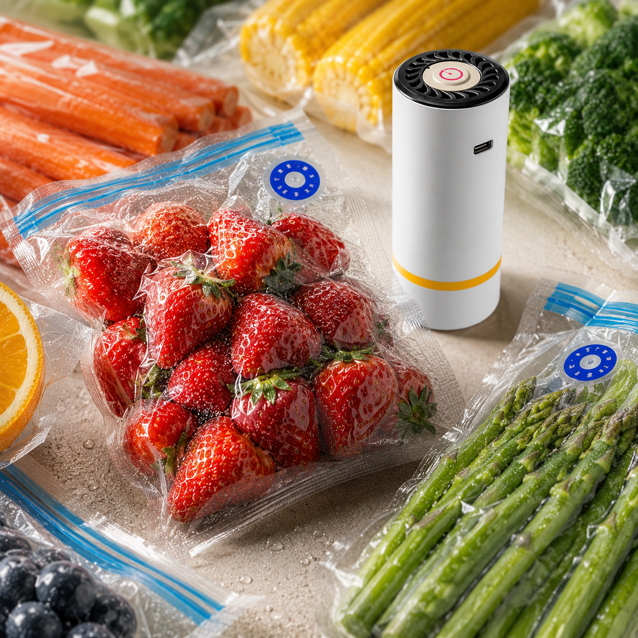 FreshZip™ x10 Bolsas Reutilizables