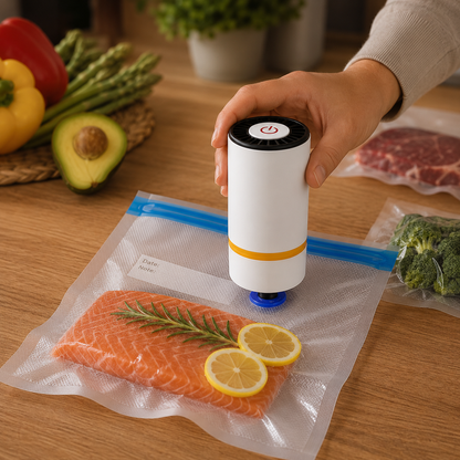 FreshZip™ Selladora al Vacío Portatil